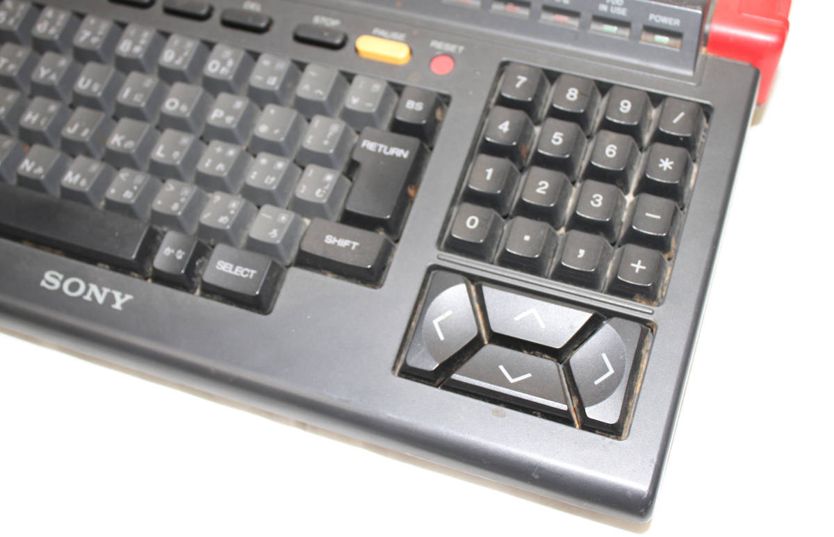 SONY MSX2 HB-F1XD 本体 ソニー 通電OK パーツ取りにどうぞ 1円～【20 