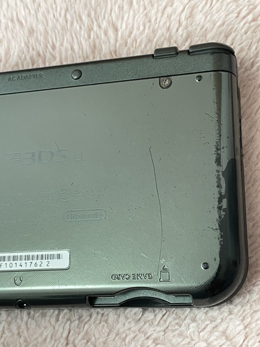 任天堂 new Nintendo 3DS LL 起動のみ確認ジャンク 1点＋ 上下分離