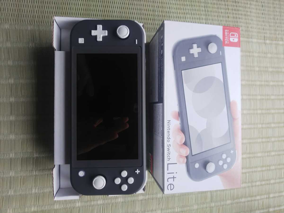 Nintendo Switch Lite ニンテンドースイッチ ライト グレー ジャンク品