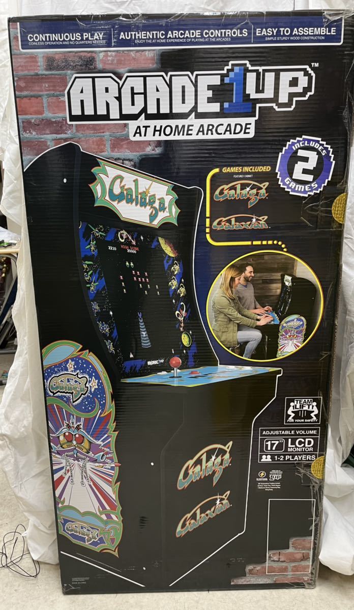 得割60% ★ ARCADE1UP ナムコ ギャラガ ギャラクシアン NAMCO GALAGA GALAXIAN 未開封品