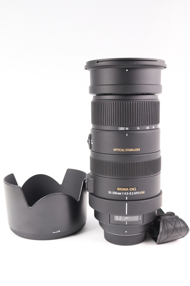 SIGMA シグマ DG 50-500mm F4.5-6.3 APO HSM NIKON ニコン用 ズーム