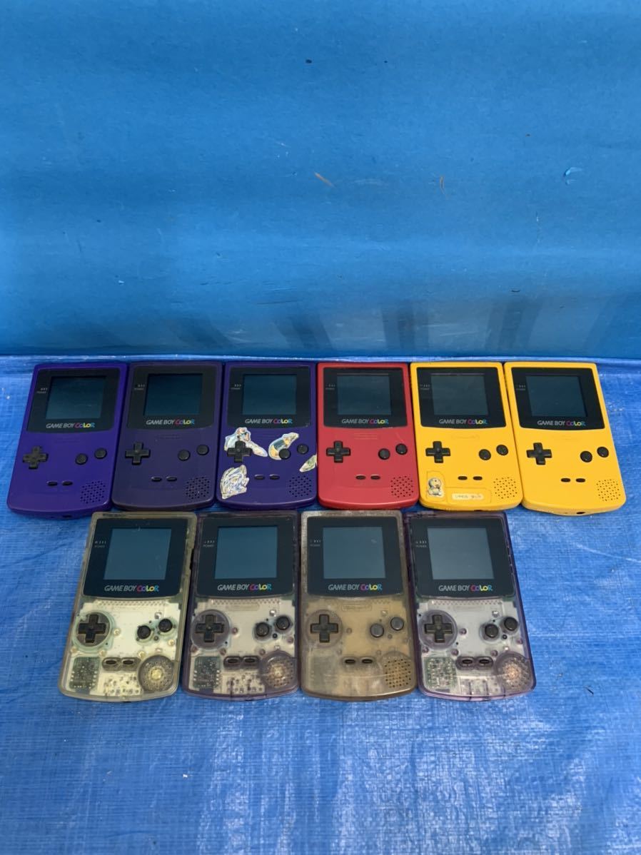 人気定番，HOT 品：01302.60.Nintendo GAMEBOY ゲーム機 CGB-001x10台セット 現状ジャンク品(ニンテンドースイッチ本体)｜売買されたオークション情報、yahooの商品情報をアーカイブ公開 - オークファン ニンテンドースイッチ本体