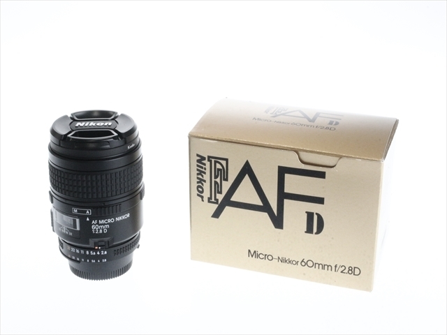美品】ニコン ニッコール NIKON AF Micro-Nikkor 60mm 1:2.8 D LENS