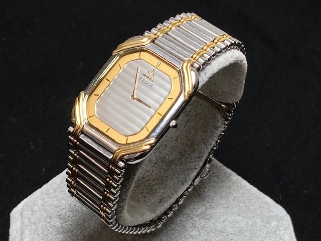 電池切れ SEIKO CREDOR 2F70-5480 SS 18KT セイコー クレドール メンズ