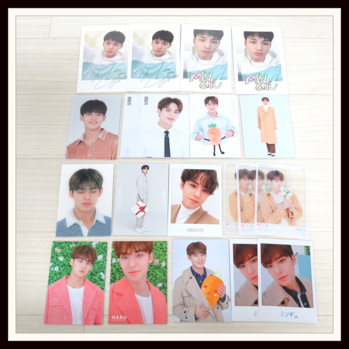 SEVENTEEN ミンギュ MINGYUのみ トレカ フォトカード 60枚以上セット