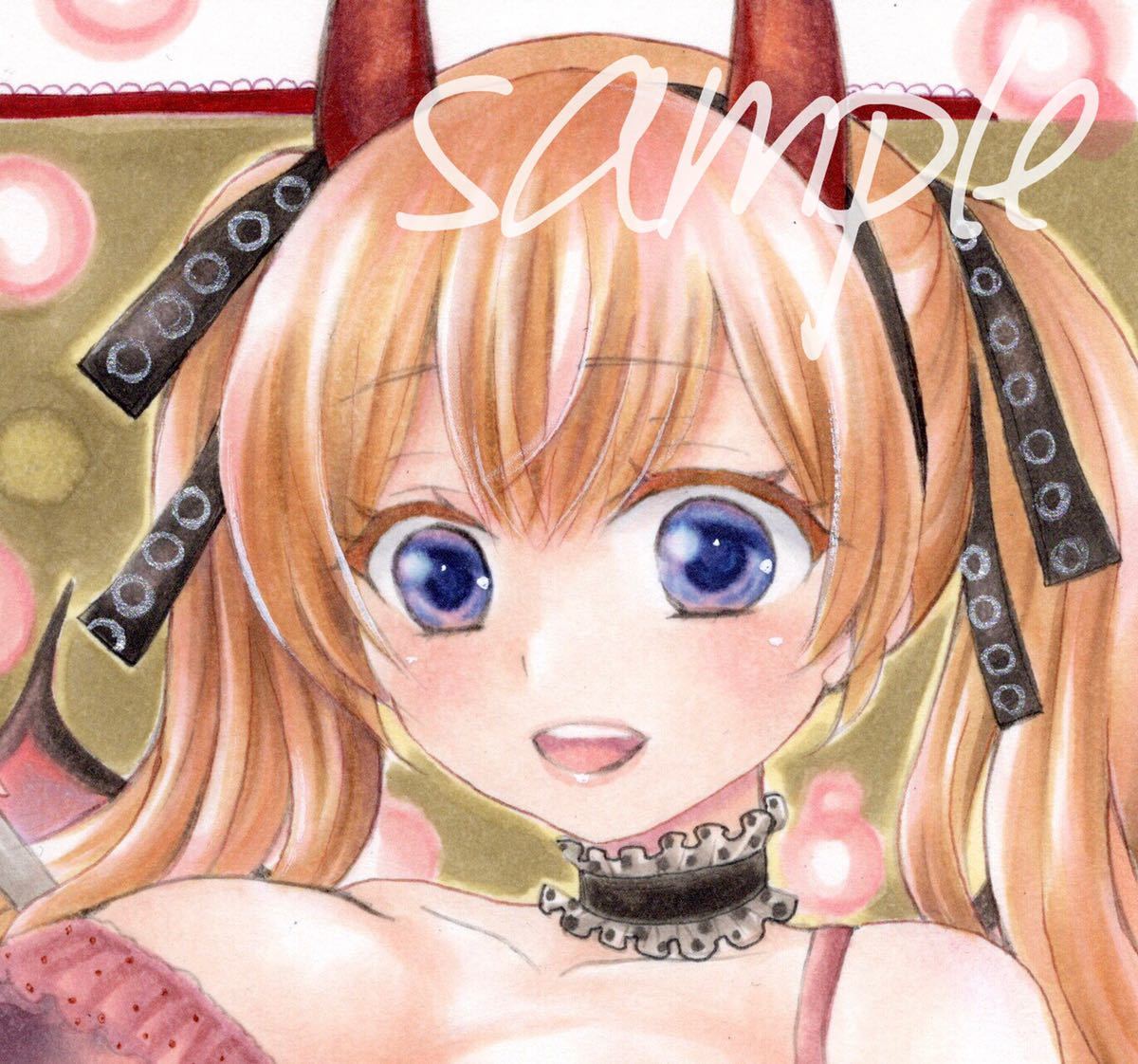 手描きイラスト カッコウの許嫁 天野エリカ 悪魔 手描きイラスト 売買されたオークション情報 Yahooの商品情報をアーカイブ公開 オークファン Aucfan Com