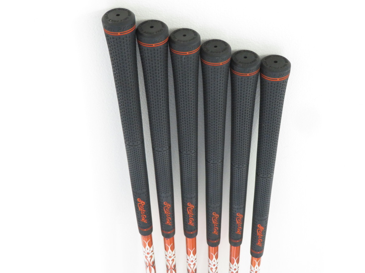 ルーツゴルフ アーメットX アイアン6本 5-PW クロムオレンジ R 超飛
