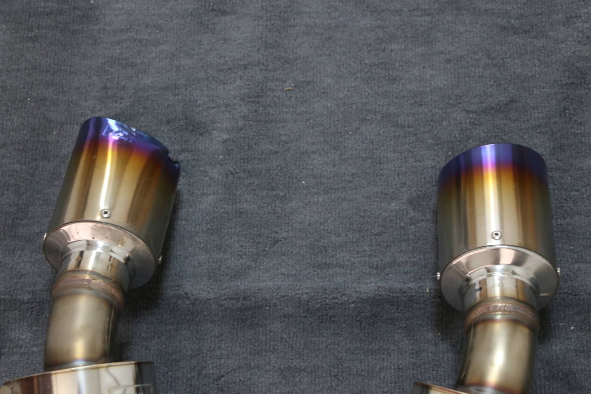 Z34 ジェントルサウンドマフラー チタンテール 専用 フジムラオート