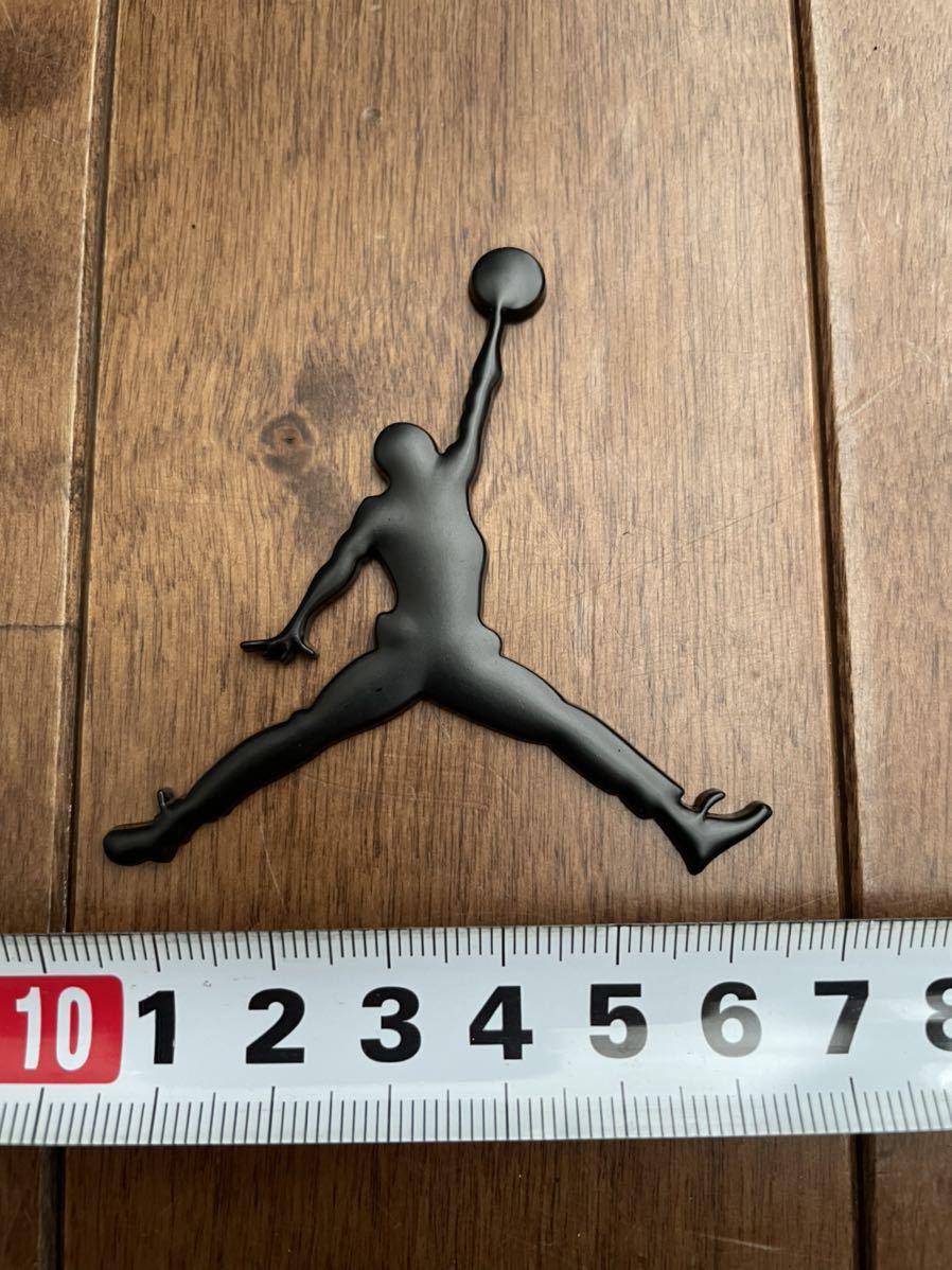 お好きな場所に JORDAN ジョーダン ジャンプマン エンブレム 黒 ブラック つや消し 艶消 AIR 車 カスタム インテリア 汎用 ナイキ nike