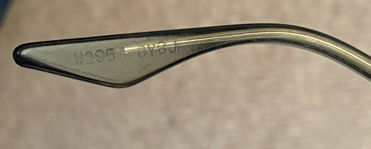 長瀬智也セレクション　ビンテージ　B&L Ray-Ban MFRBアートDX2 W2954 ボシュロム　レイバン　 長瀬智也セレクション B&amp;L ビンテージ ファッション小物 黒 廃盤