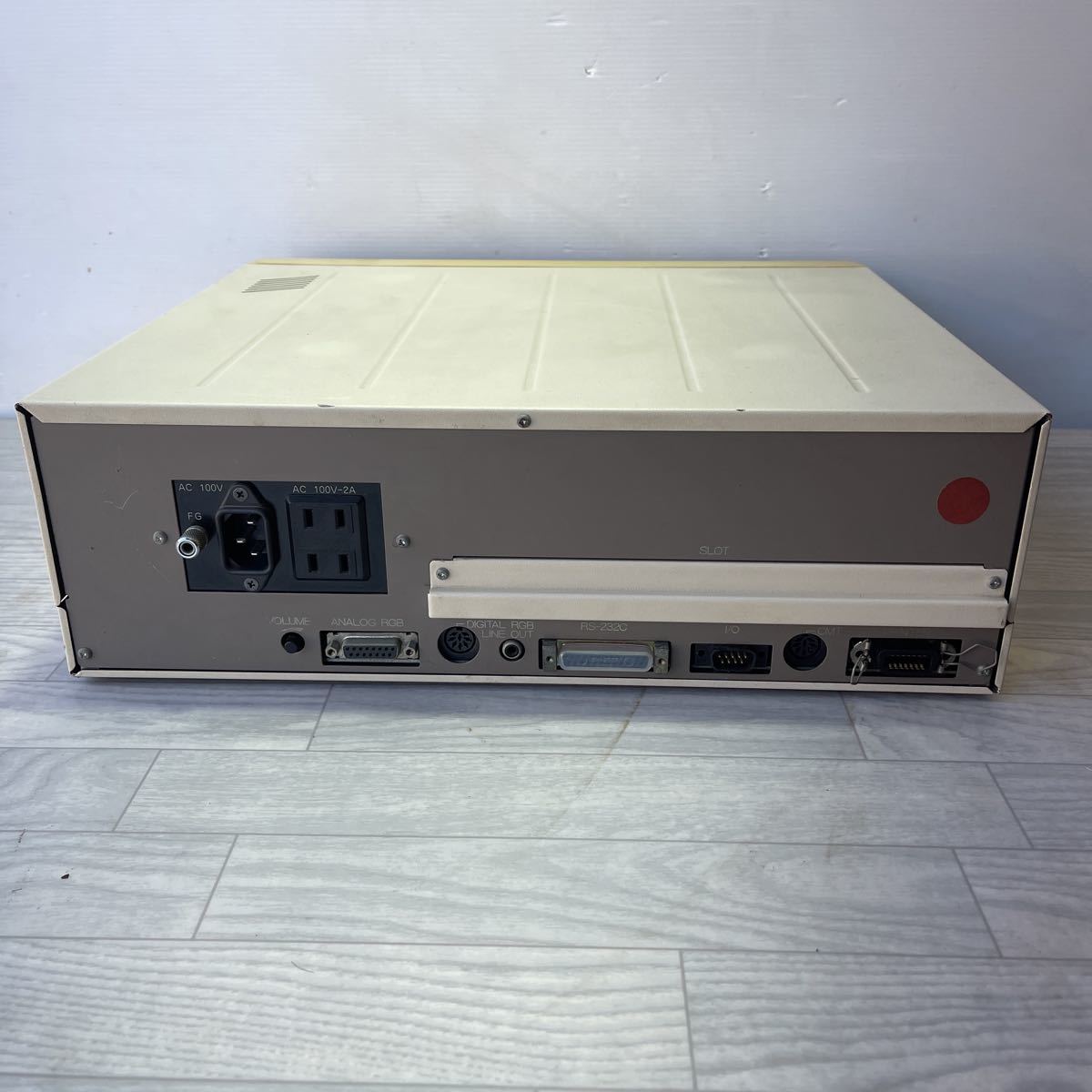 旧型PC NEC PC-8801MkⅡ FR + NEC PC-8801 キーボード 【ジャンク】(PC