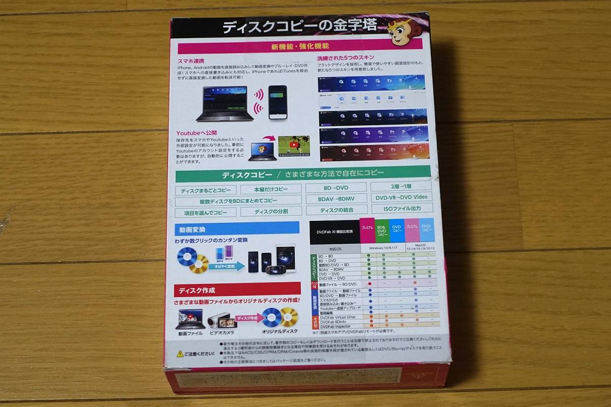 DVDFab XI ジャングル プレミアム : プレミアム(BD&frasl;DVDディスクコピー | PCソフト 特価商品ジャングル 公式通販 for Mac Ⅺ BD&frasl;DVDのディスクコピー＆動画変換の決定版 BD&amp;DVD対応コピーソフト『DVDFab ☆新品未