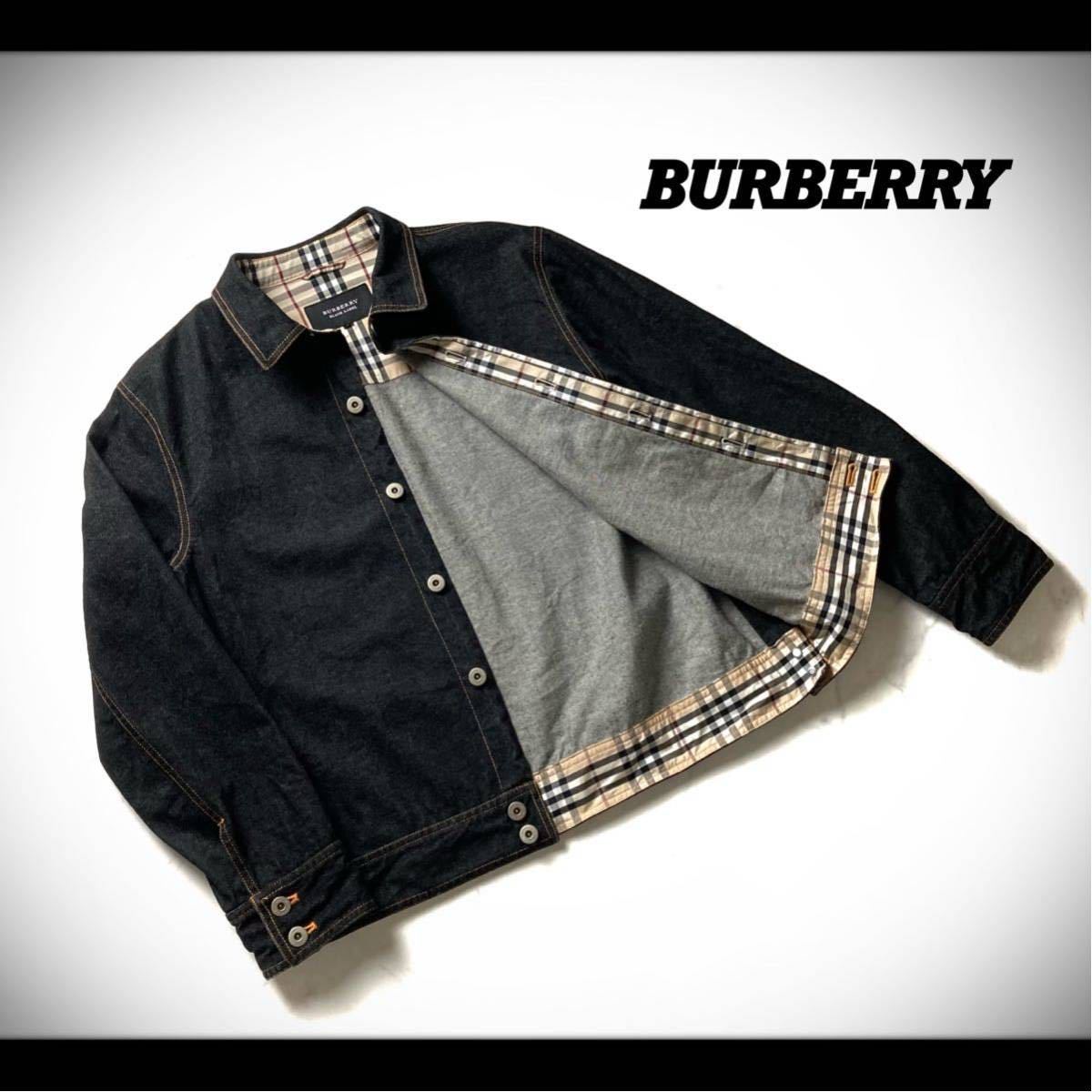 売り直営 BURBERRY バーバリー ブラックレーベル ノバチェックデザイン