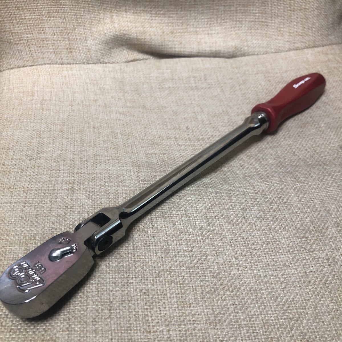 【中古】スナップオン Snap-on FHLFD80A 3/8フレックスヘッドラチェット 100周年限定モデル 新品 スナップオン 限定 100周年 3/8 ロングフレックス FHLFD80A