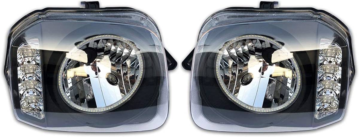JB23 ジムニー CCFLリング付き LEDウィンカー ヘッドライト インナー