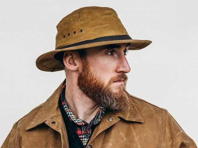 極美品 FILSON フィルソン TIN CLOTH PACKER HAT ティンクロス