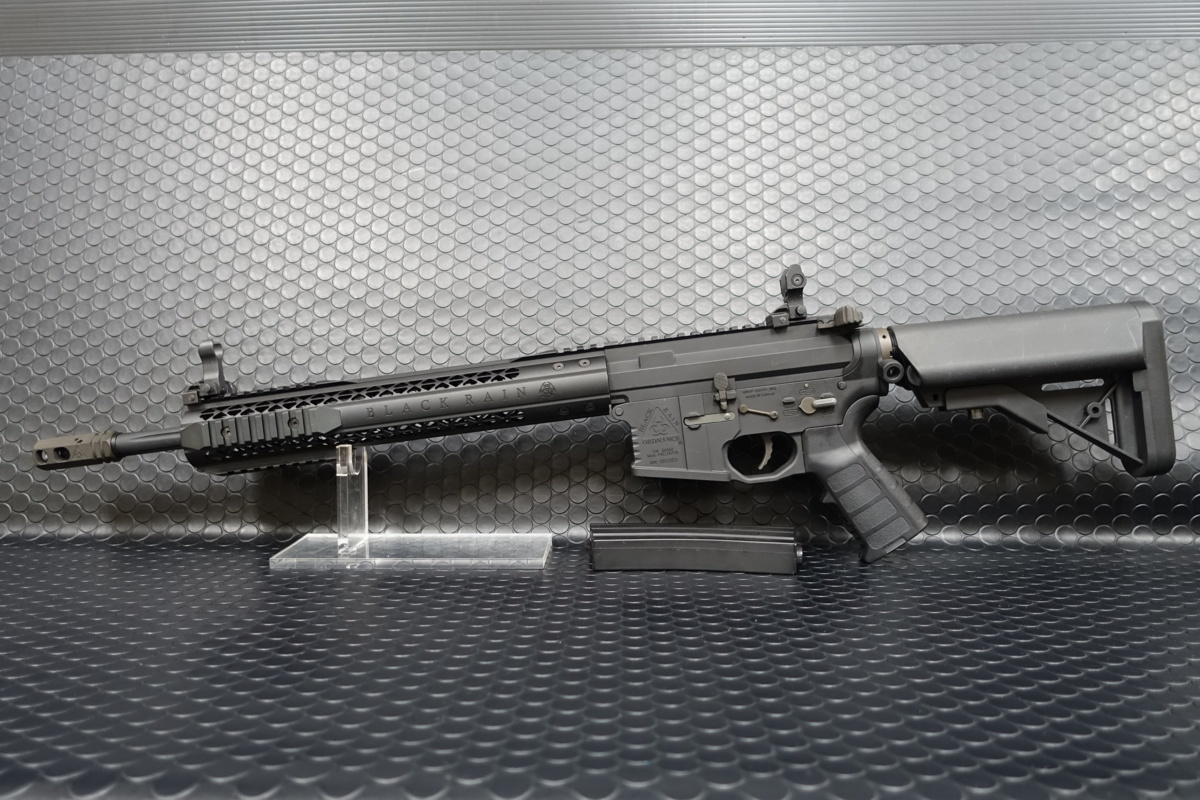 KING ARMS BLACK RAIN ORDNANCE RIFLE KA-AG-195 BK 電動ガン(電動ガン 