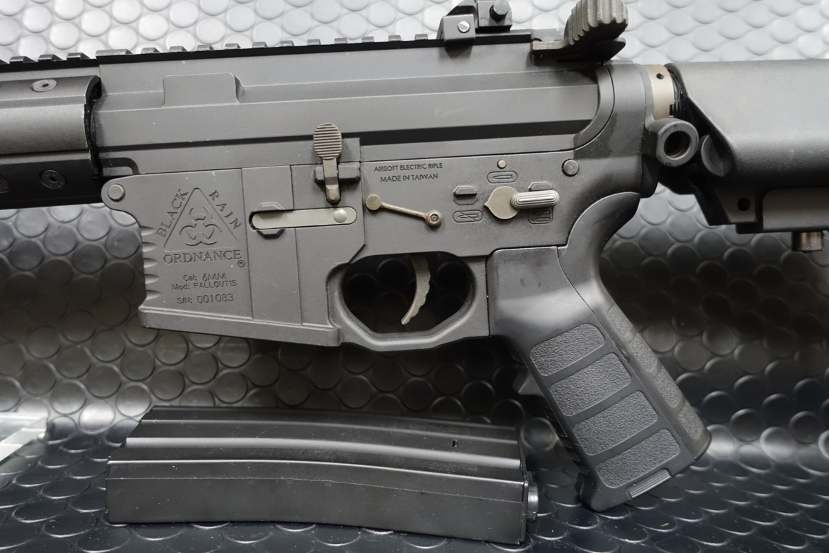 KING ARMS BLACK RAIN ORDNANCE RIFLE KA-AG-195 BK 電動ガン(電動ガン 