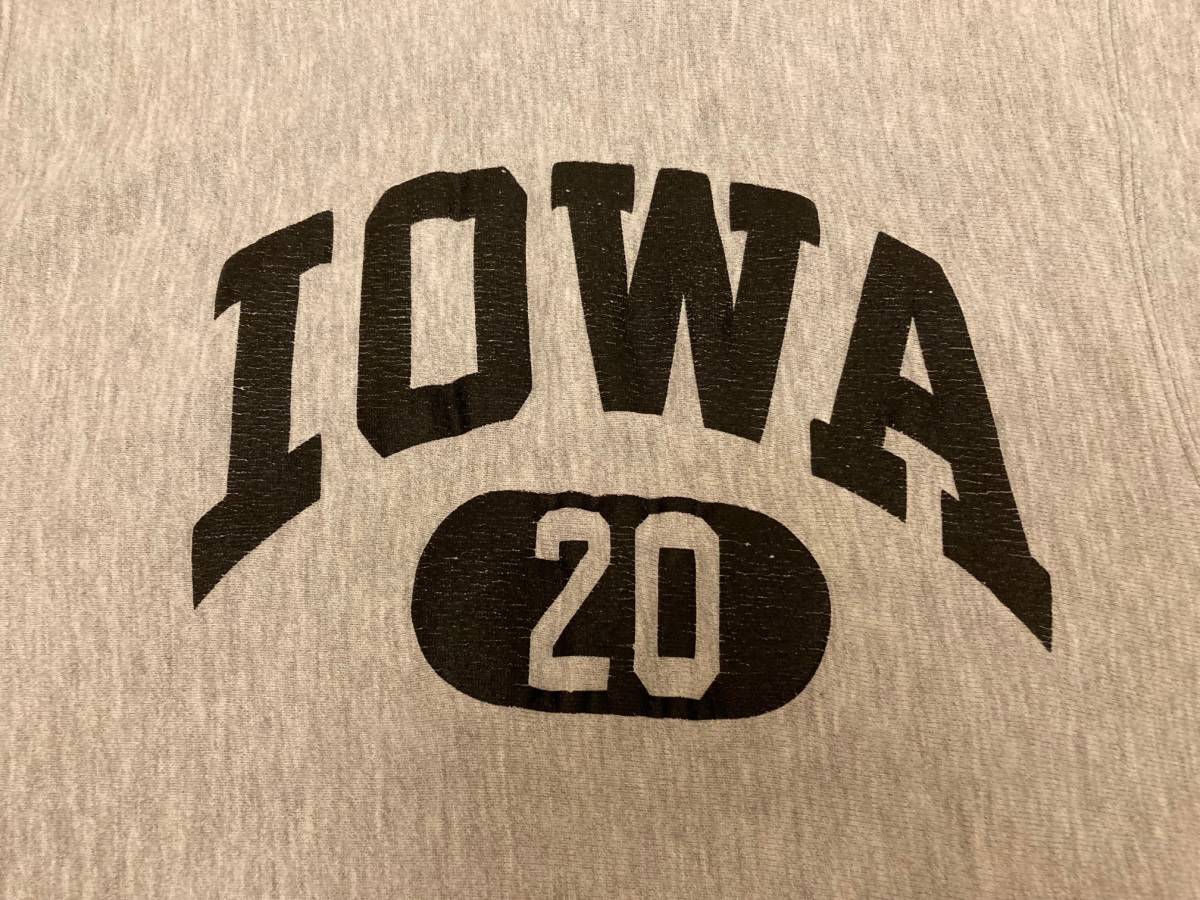 80s リバースウィーブ チャンピオン トリコタグ IOWA アイオワ 