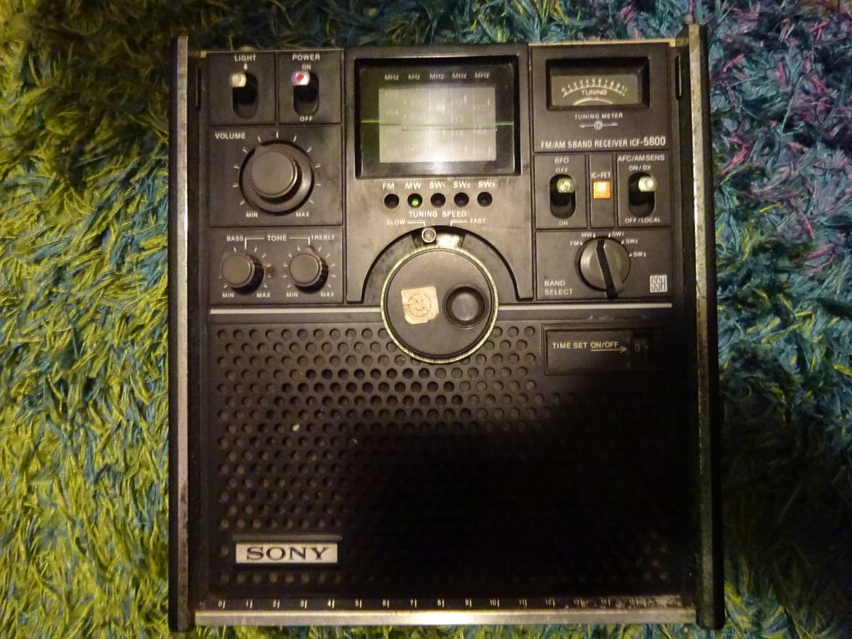 SONY ICF-5800 スカイセンサー AM FM レシーバー MW SW ラジオ ソニー