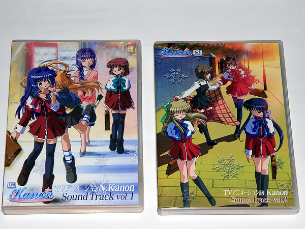 Kanon テレビアニメ 東映アニメーション版 DVD 全7巻 + OVA サウンド