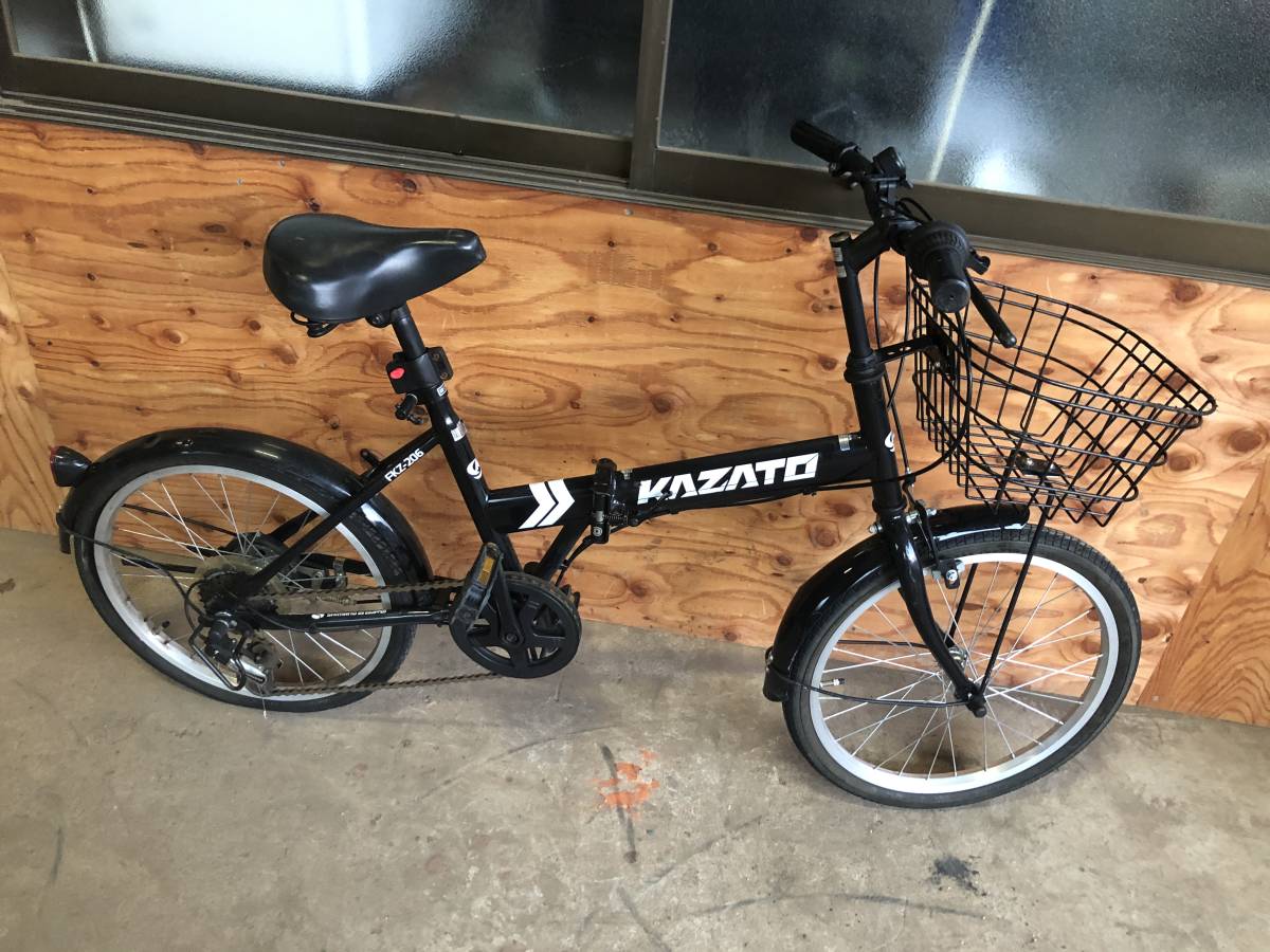折りたたみ自転車 自転車 20インチ KAZATO(カザト) FKZ-206 Yahoo