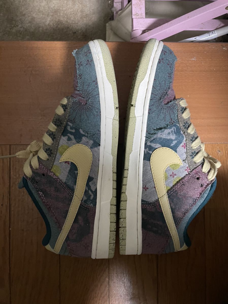 ナイキ　ダンク　ロー　マルチカラー　レモンウォッシュ NIKE DUNK LOW COMMUNITY GARDEN