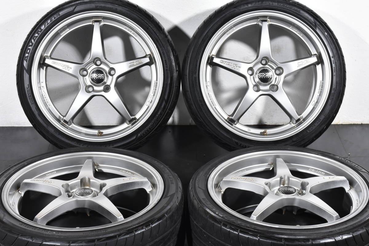☆O・Z OZ RACING☆CRONO HT☆18インチ☆PCD112 8J +48☆ヨコハマ 