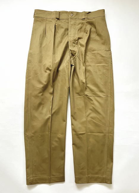 デッドストック フランス軍 M52 チノ パンツ 25 未使用 50s 60s 