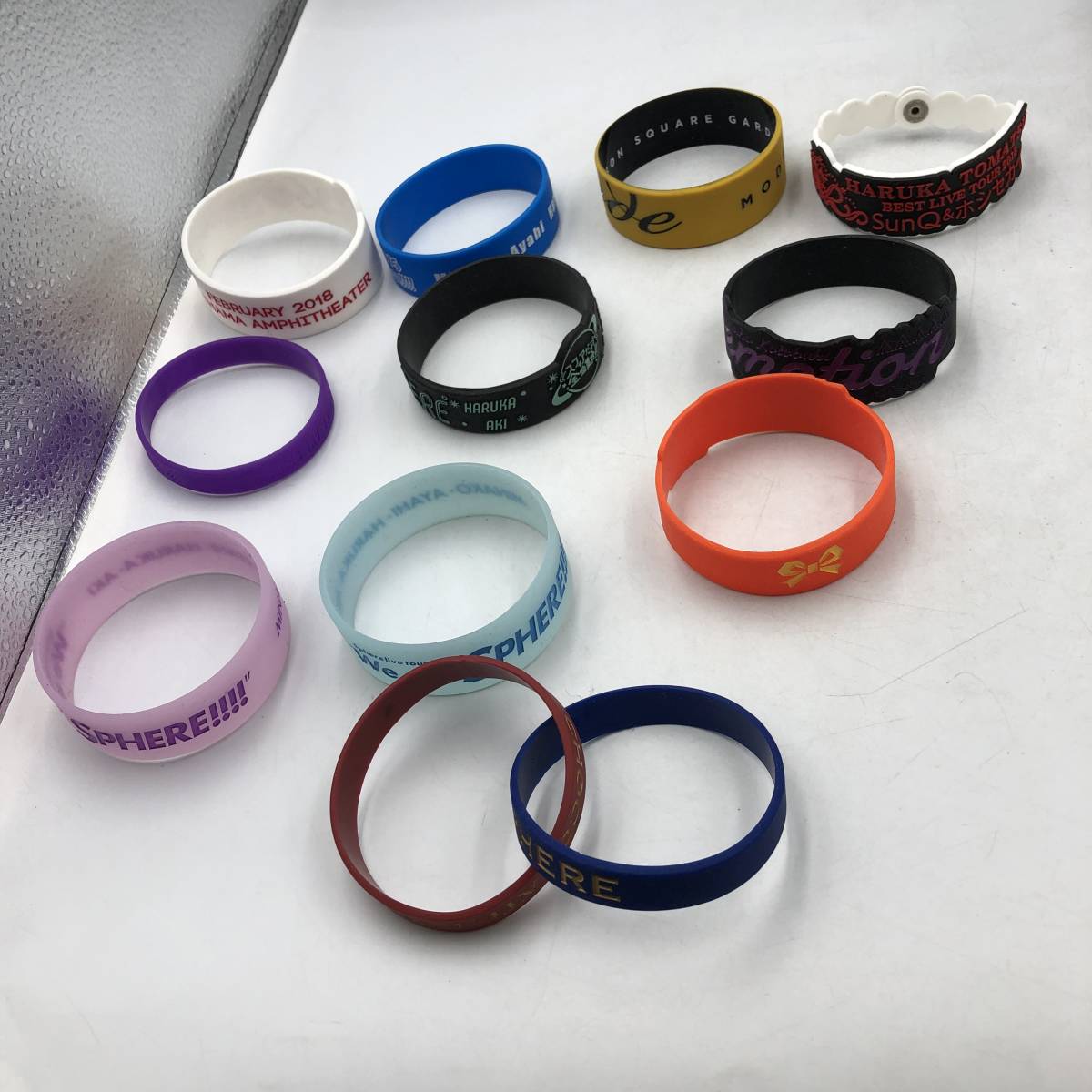 SPHERE スフィア グッズ まとめ シリコンバンド チャーム 缶バッジ 