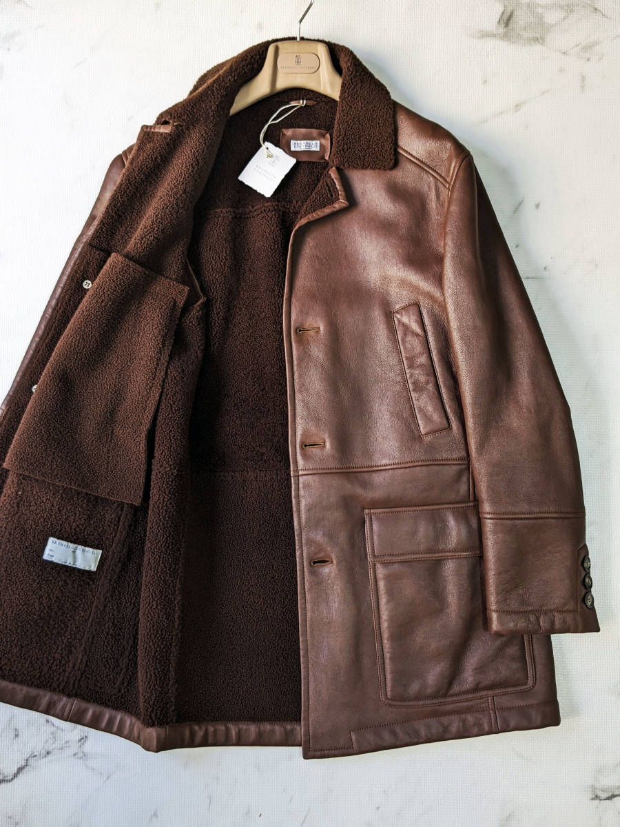 商品のインターネット 135万 ブルネロクチネリ 2019AW ムートン レザー 