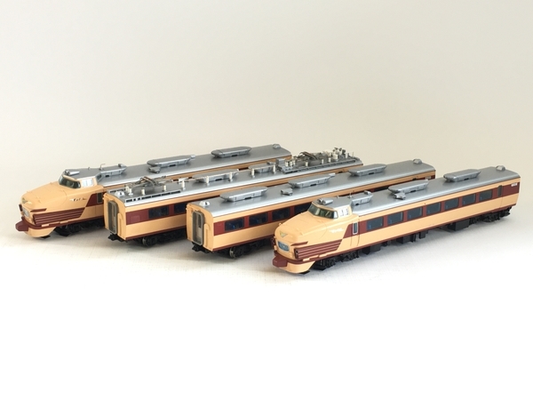 TOMIX HO-022 国鉄 485系 特急電車 (初期型) 4両セット 基本 HOゲージ 鉄道模型 中古 良好 T6098880