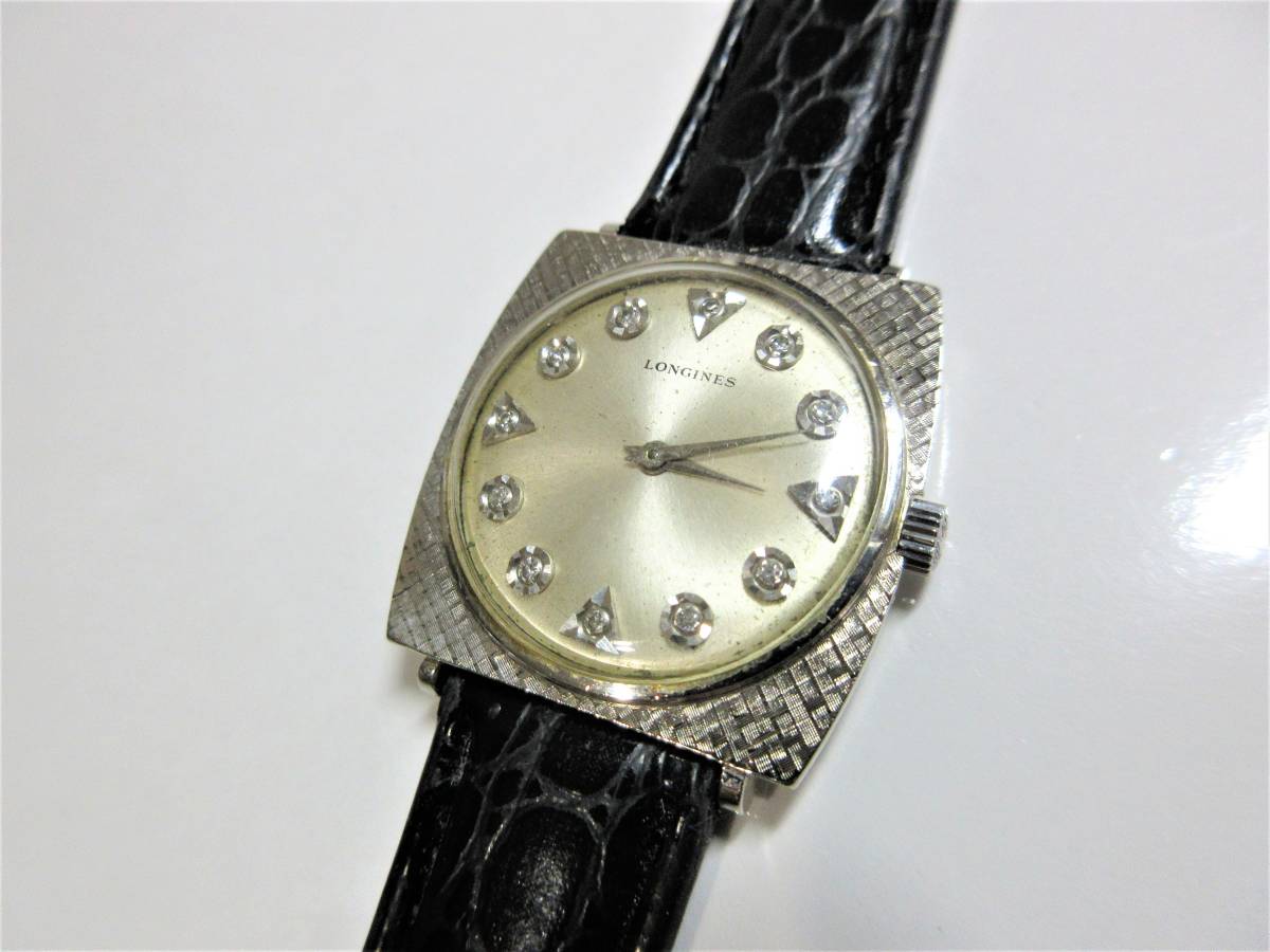 LONGINES ロンジン K14WG 希少品 Yahoo!オークション (ら行) 「金無垢 