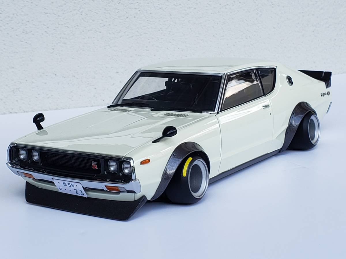 1/18 AUTOart 日産スカイラインGTR KPGC110 ケンメリ改 D&M works 街道