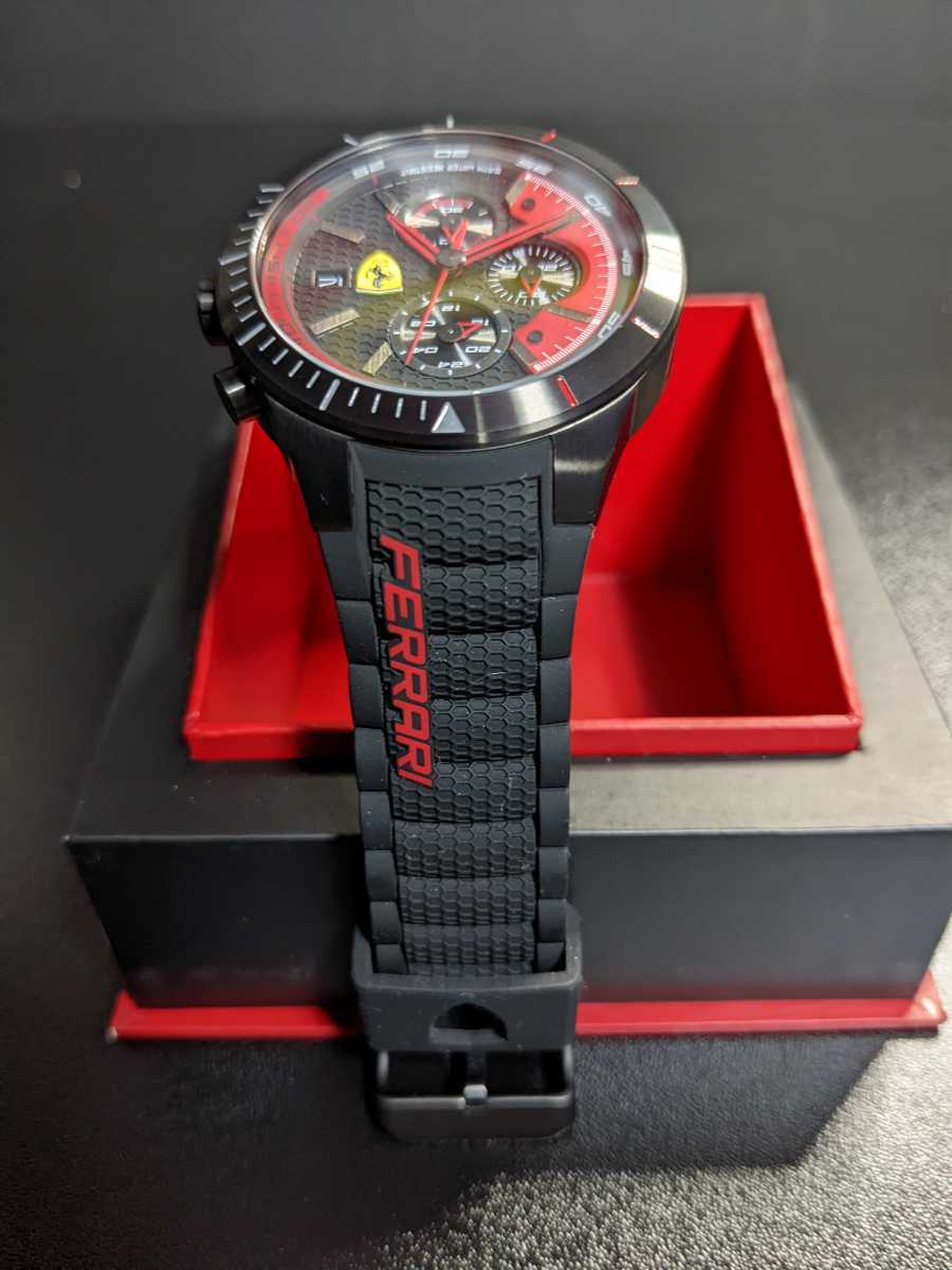 Ferrari フェラーリ腕時計 公式ライセンス品 美品 格安売切(フェラーリ 