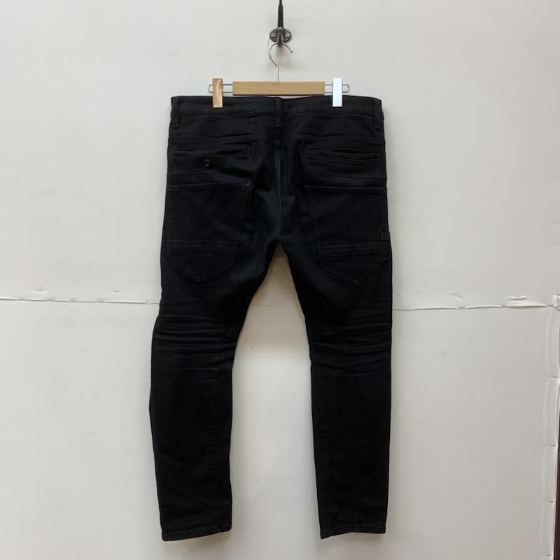 ジースターロゥ D-STAQ 3D SUPER SLIM ジップフライ ストレッチ デニム パンツ ジーンズ パンツ パンツ 33インチ 黒 / ブラック 3D ジースターロゥ G-STAR JEANS&frasl;立体裁断スリムテーパードジーンズ ジーンズ W36