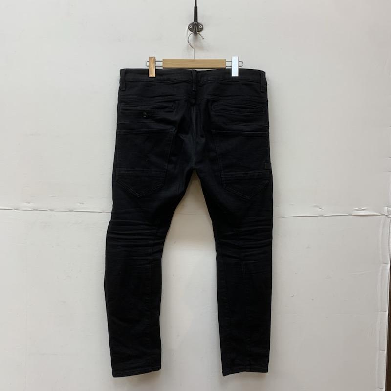 ジースターロゥ D-STAQ 3D SUPER SLIM ジップフライ ストレッチ デニム パンツ ジーンズ パンツ パンツ 33インチ 黒 / ブラック 3D ジースターロゥ G-STAR JEANS&frasl;立体裁断スリムテーパードジーンズ ジーンズ W36