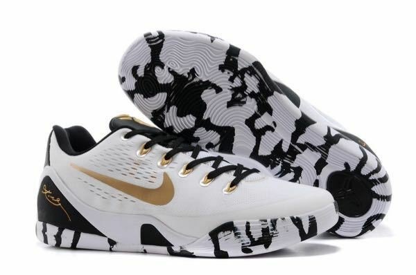 日本未発売】美品 ナイキ NIKE コービー9 Kobe 9 EM XDR White Black  