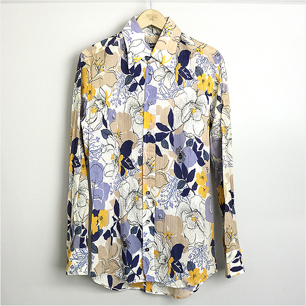 ドルチェ＆ガッバーナ ワッシャー加工花柄シャツ ミックス 39 ドルチェ