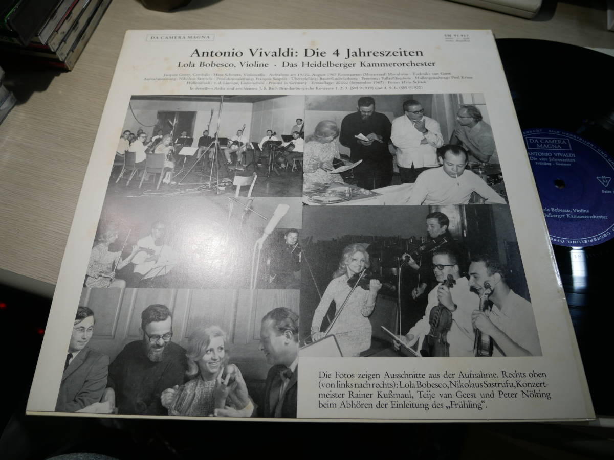 Lola : | Bobesco Bobescu ローラ・ボベスコ - Discography: Vinyl