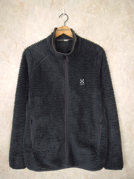 HAGLOFS EXTENT JACKET◇メンズMサイズ/ダークグレー/フリース