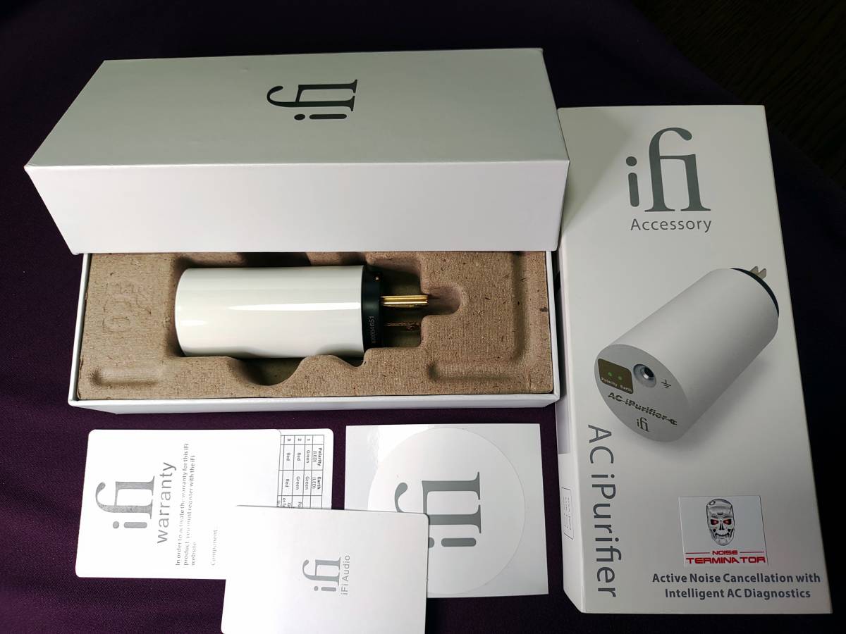 100%新品，2025 iFi audio iPurifier AC アクティブノイズキャンセラー(その他)｜売買されたオークション情報、yahooの商品情報をアーカイブ公開 - オークファン その他