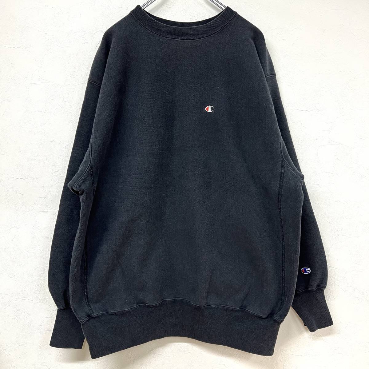1,000円スタート◇ 90s メキシコ製 目あり Champion Reverse Weave