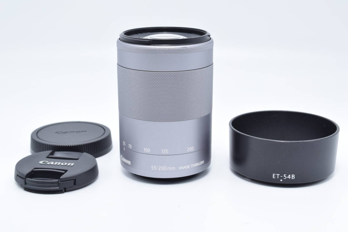 ☆極上品☆Canon 望遠ズームレンズ EF-M55-200mm F4.5-6.3 IS STM