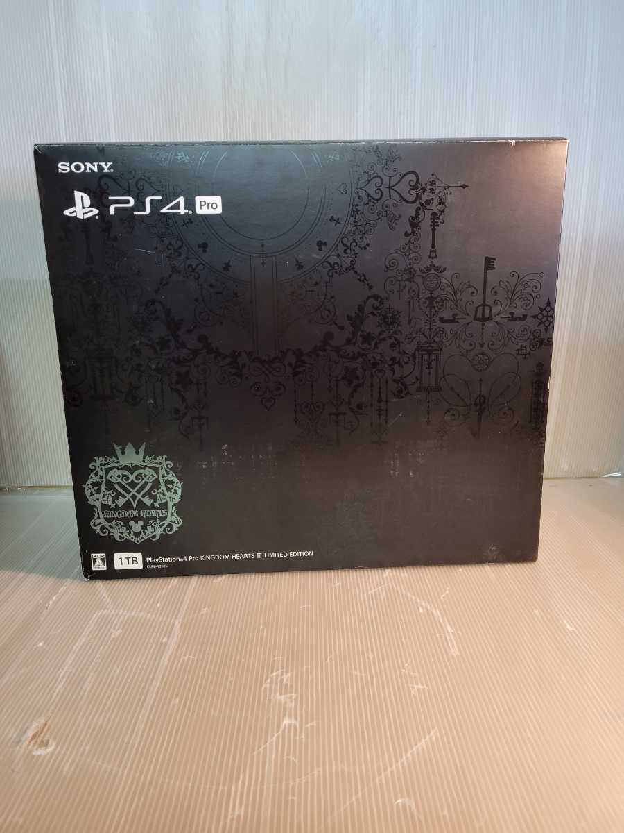 100%新品，人気セール PlayStation4 KINGDOM HEARTS III 箱付き 通電確認済み(PS4本体)｜売買されたオークション情報、yahooの商品情報をアーカイブ公開 - オークファン PS4本体
