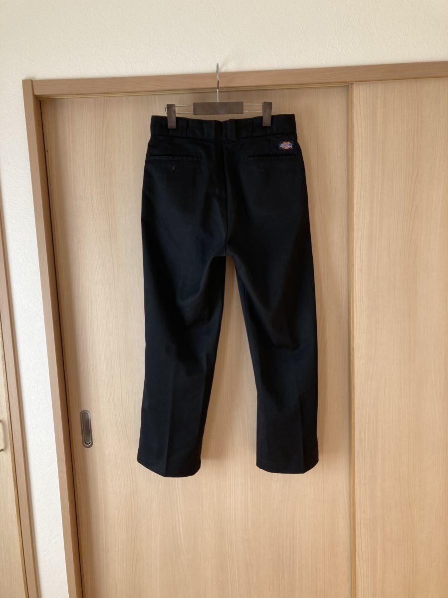 極希少 USA製 90s Dickies 874 パンツ w29 w30 ブラック ワークパンツ