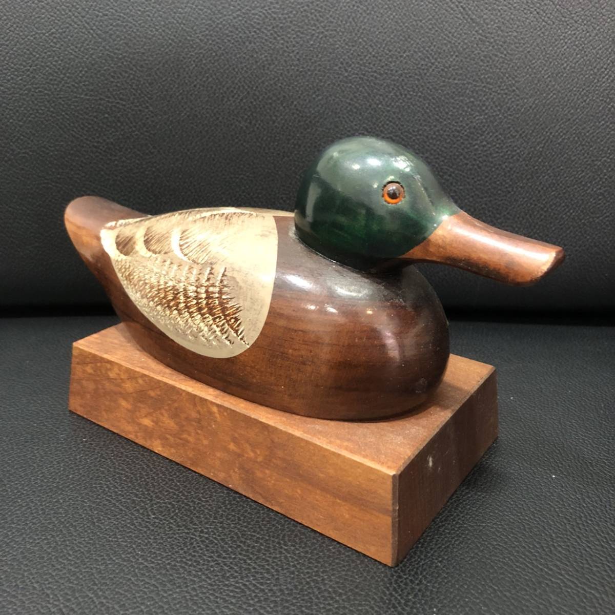 TSUBOGEN Wood Decoy ツボゲン デコイ 坪源 ペインティング 鴨 木製
