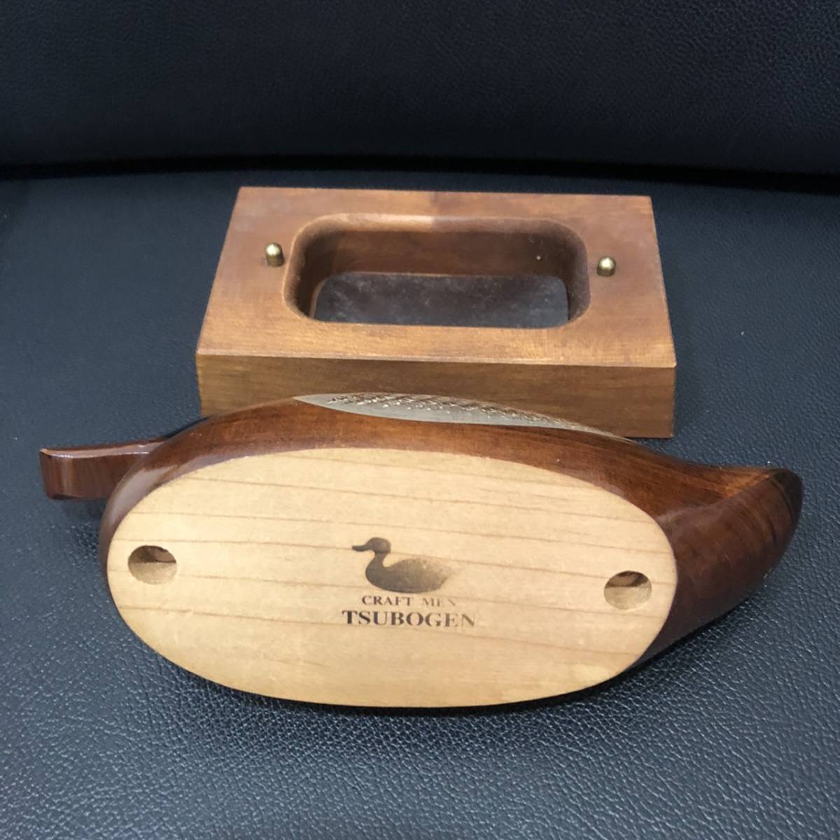 TSUBOGEN Wood Decoy ツボゲン デコイ 坪源 ペインティング 鴨 木製