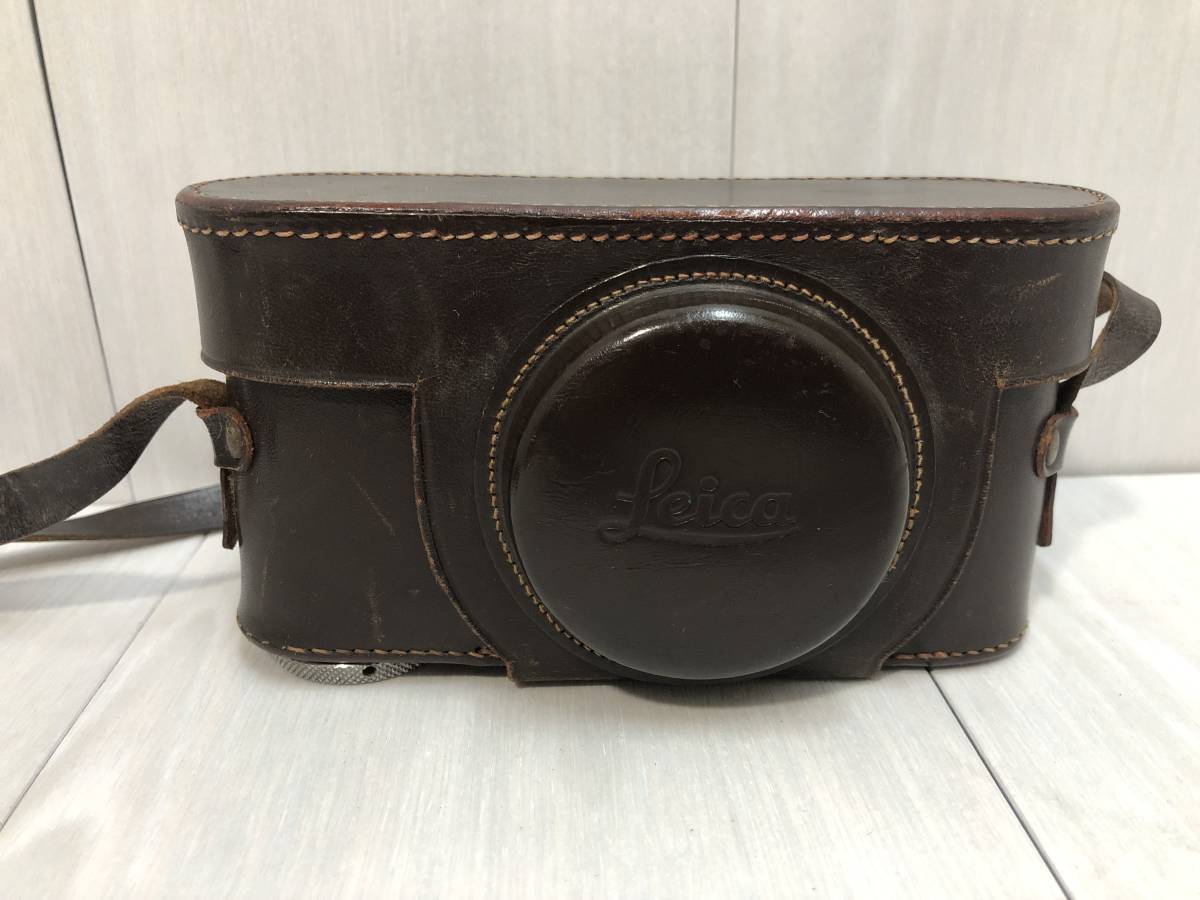 バルナックライカ 本革ケース OH済Leica IIIf バルナックライカ