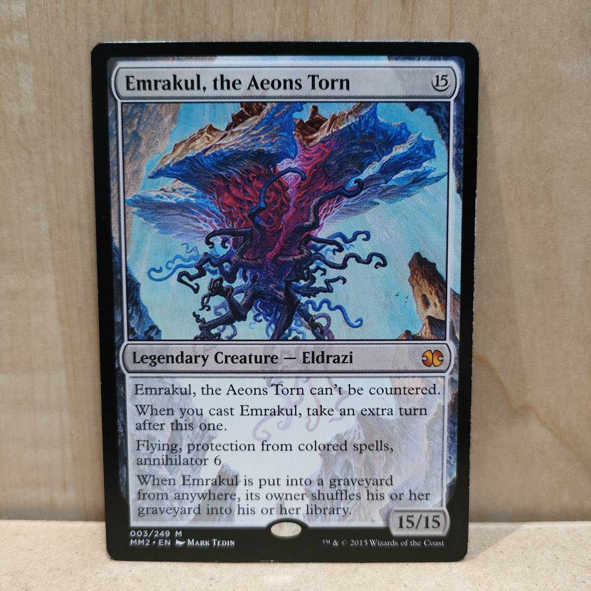 MTG 【英】引き裂かれし永劫、エムラクール/Emrakul, the Aeons Torn 